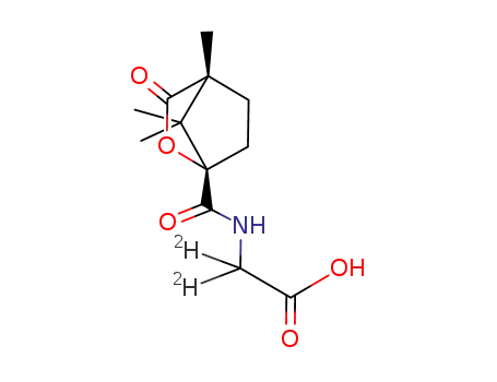(1'S,4'R)-(-)-N-camphanoyl<2-2H2>glycine