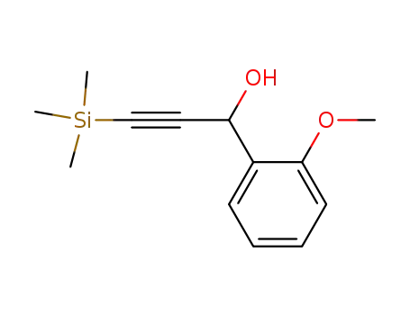 1-(2-methoxyphenyl)-3-(trimethylsilyl)prop-2-yn-1-ol