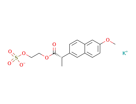 (S)-naproxen ethyl sulfate potassium salt