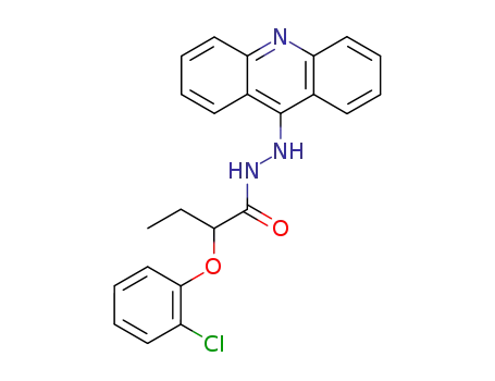 N-acridin-5-yl-N'-α-(2-chlorophenoxy)butanoylhydrazine
