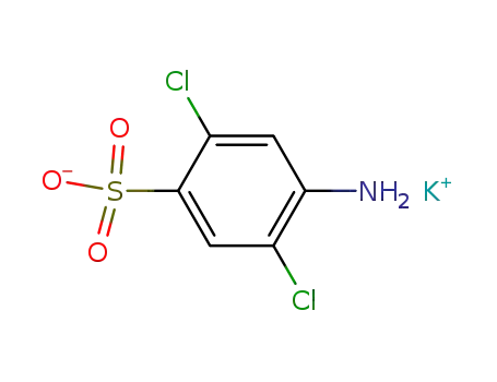 Potassium; 4-amino-2,5-dichloro-benzenesulfonate