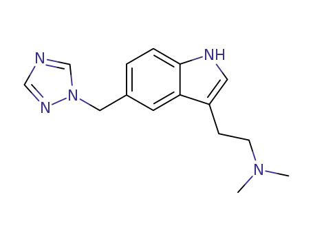 Molecular Structure of 144034-80-0 (Rizatriptan)