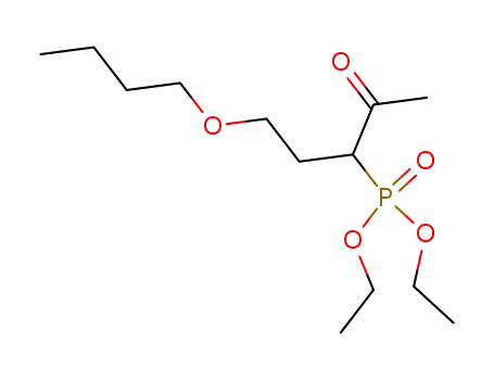 [1-(2-Butoxy-ethyl)-2-oxo-propyl]-phosphonic acid diethyl ester