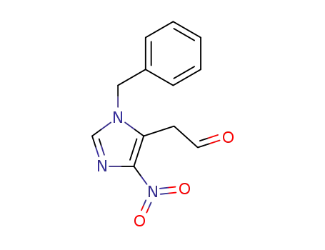(3-Benzyl-5-nitro-3H-imidazol-4-yl)-acetaldehyde
