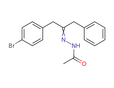 Acetic acid [1-benzyl-2-(4-bromo-phenyl)-eth-(E)-ylidene]-hydrazide