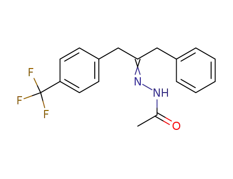 Acetic acid [1-benzyl-2-(4-trifluoromethyl-phenyl)-eth-(E)-ylidene]-hydrazide
