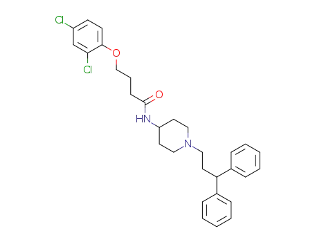 4-(2,4-Dichloro-phenoxy)-N-[1-(3,3-diphenyl-propyl)-piperidin-4-yl]-butyramide