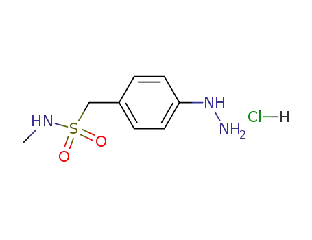 4-Hydrazino-N-methylbenzenemethanesulphonamide hydrochloride