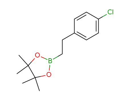 2-(2-(4-chlorophenyl)ethyl)-4,4,5,5-tetramethyl-[1,3,2]-dioxaborolane
