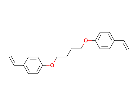 Molecular Structure of 112309-98-5 (1,4-Bis(4-vinylphenoxy)butane)