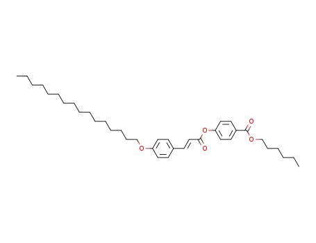 4-[(E)-3-(4-Hexadecyloxy-phenyl)-acryloyloxy]-benzoic acid hexyl ester