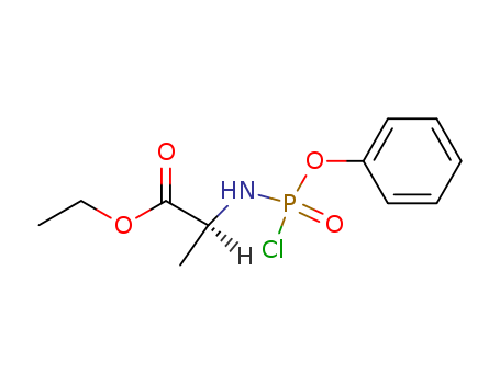 L-Alanine, N-(chlorophenoxyphosphinyl)-, ethyl ester