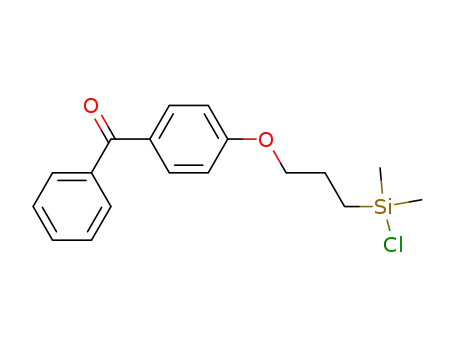 4-(3'-chlorodimethylsilyl)propyloxybenzophenone