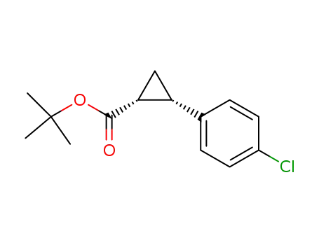 tert-butyl (1R*,2S*)-2-(4-chlorophenyl)cyclopropane-1-carboxylate