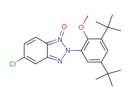 2-[3,5-bis(1,1-dimethylethyl)-2-methoxyphenyl]-5-chloro-1-oxido-2H-benzotriazole