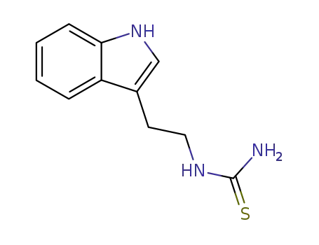 Molecular Structure of 312751-53-4 ([2-(1H-INDOL-3-YL)-ETHYL]-THIOUREA)