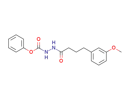 phenyl 2-[4-(3-methoxyphenyl)butanoyl]hydrazinecarboxylate