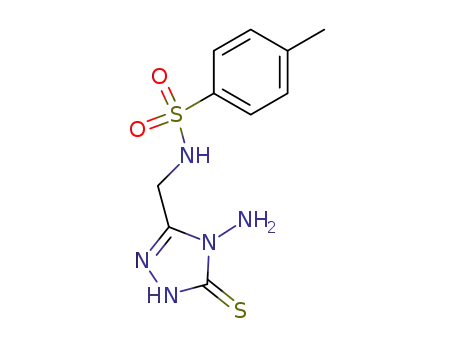 (4-amino-5-mercapto-s-triazol-3-yl)-methyl-4-tolylsulfonamide