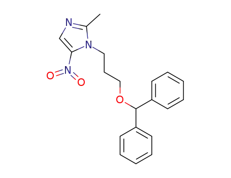 1-(3-benzhydryloxy-propyl)-2-methyl-5-nitro-1H-imidazole