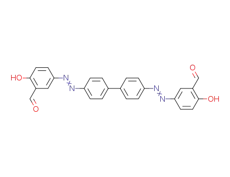 4,4'-bis{5-(1-formyl-2-hydroxyphenyl)azo}diphenyl