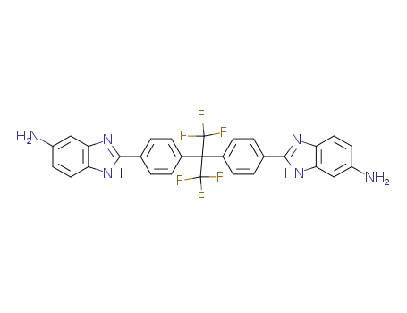 2,2'-(4,4'-hexafluoroisopropylidene)-bis(5-aminobenzimidazole)