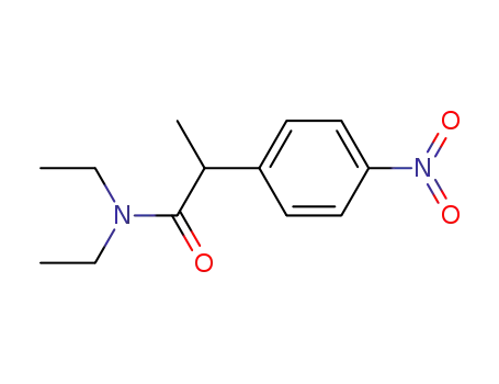 N,N-diethyl-2-(4-nitrophenyl)propionamide