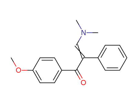 3-(dimethylamino)-1-(4-methoxyphenyl)-2-phenyl-2-propen-1-one