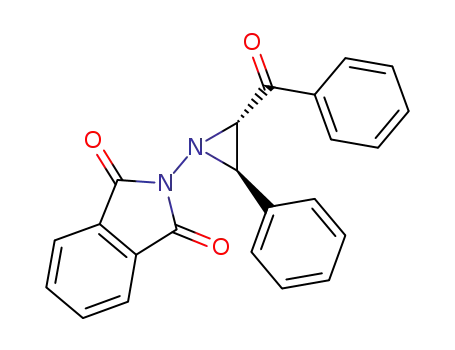 trans-2-benzoyl-3-phenyl-1-phthalimidoaziridine
