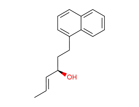 (E)-(R)-1-Naphthalen-1-yl-hex-4-en-3-ol