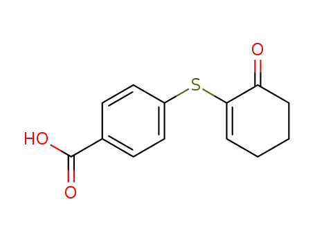 2-(4-carboxyphenylthio)cyclohex-2-en-1-one