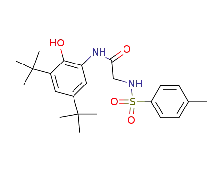 N-(p-toluenesulfonyl)-glycine-3,5-di-tert-butyl-2-phenolamide