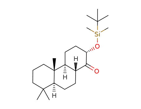13α-t-butyldimethylsilyloxy-podocarpan-14-one