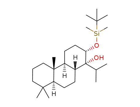 13α-t-butyldimethylsilyloxy-totaran-14α-ol