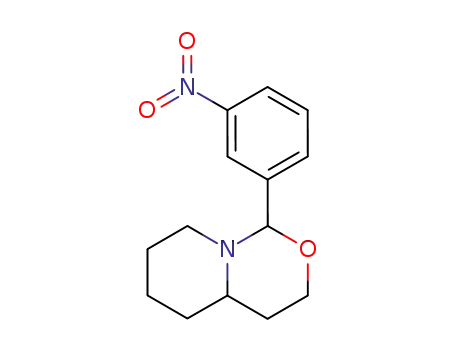 2-(3-nitrophenyl)-3-oxa-1-azabicyclo[4.4.0]decane