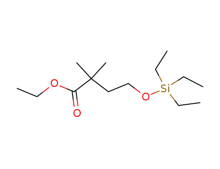 2,2-dimethyl-4-triethylsilanyloxy-butyric acid ethyl ester