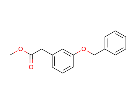 3-benzyloxy-phenylacetic acid methyl ester