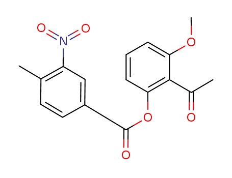 6'-methoxy-2'-(4-methyl-3-nitrobenzoyloxy)acetophenone