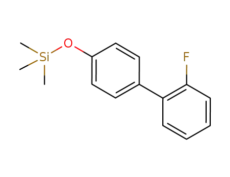 4-(2'-fluorophenyl)phenol trimethylsilyl ether