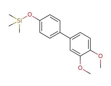 4-(3',4'-methoxyphenyl)phenol trimethylsilyl ether