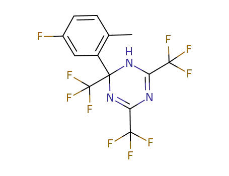 2-(5-fluoro-2-methylphenyl)-2,4,6-tris(trifluoromethyl)-1,2-dihydro-1,3,5-triazine