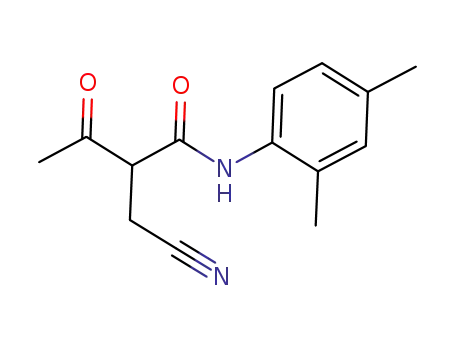 2-(cyanomethyl)-N-(2,4-dimethylphenyl)-3-oxobutanamide