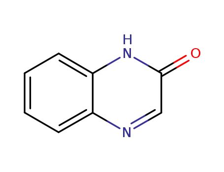 Molecular Structure of 1196-57-2 (2-Quinoxalinone)