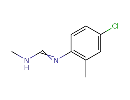 Molecular Structure of 21787-80-4 (demethylchlordimeform)