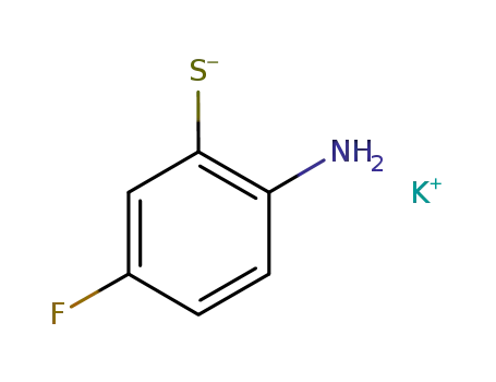 2-amino-5-fluorothiophenol potassium salt