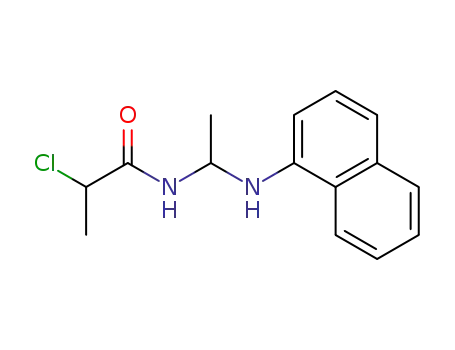 N-[(1-naphthylamino)ethyl]-2-chloropropionamide