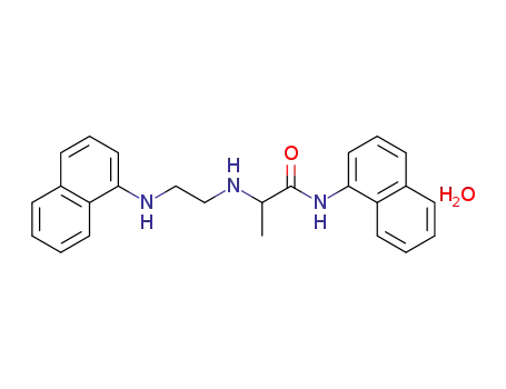2-[2-(1-naphthylamino)ethylamino]-N-(1-naphthyl)propionamide monohydrate