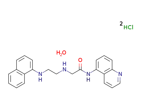 [2-(1-naphthylamino)ethylamino]-N-(5-quinolyl)acetamide dihydrochloride monohydrate
