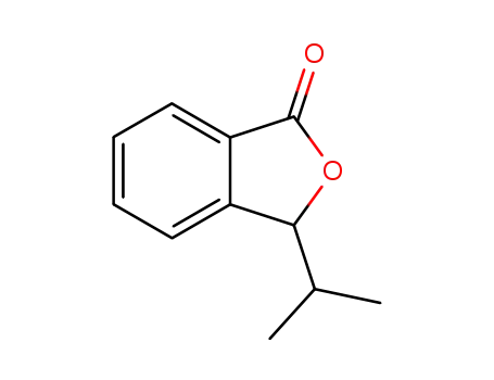 Molecular Structure of 64002-57-9 (1(3H)-Isobenzofuranone, 3-(1-methylethyl)-)