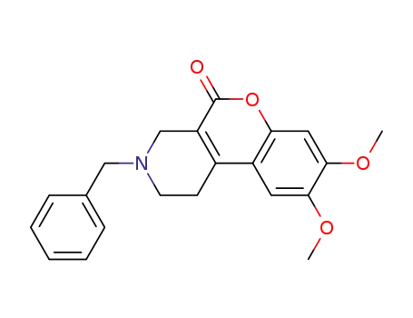 3-Benzyl-8,9-dimethoxy-1,2,3,4-tetrahydro-chromeno[3,4-c]pyridin-5-one