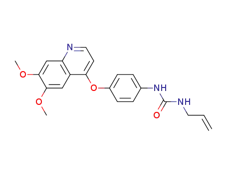 N-Allyl-N'-{4-[(6,7-dimethoxy-4-quinolyl)oxy]phenyl}urea